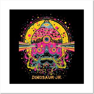 Dino skull jr Posters and Art